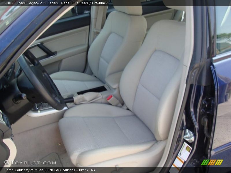 Regal Blue Pearl / Off-Black 2007 Subaru Legacy 2.5i Sedan