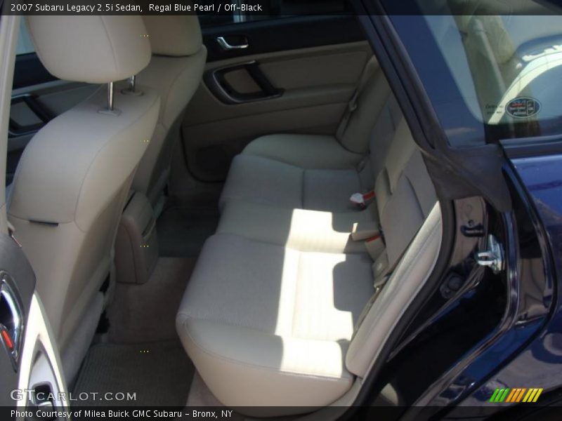 Regal Blue Pearl / Off-Black 2007 Subaru Legacy 2.5i Sedan