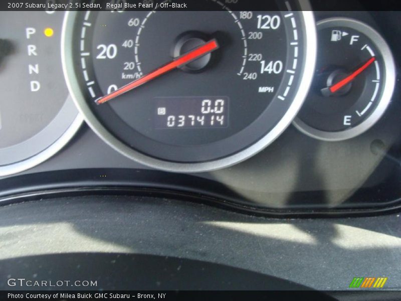 Regal Blue Pearl / Off-Black 2007 Subaru Legacy 2.5i Sedan