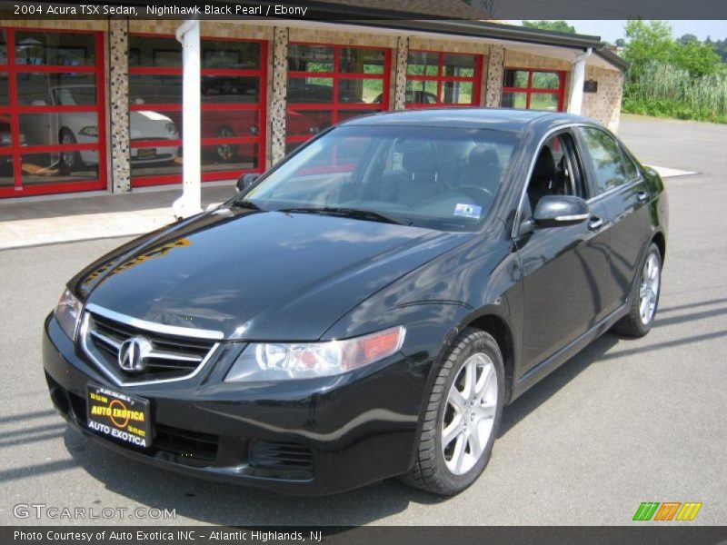 Nighthawk Black Pearl / Ebony 2004 Acura TSX Sedan