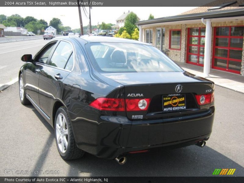 Nighthawk Black Pearl / Ebony 2004 Acura TSX Sedan