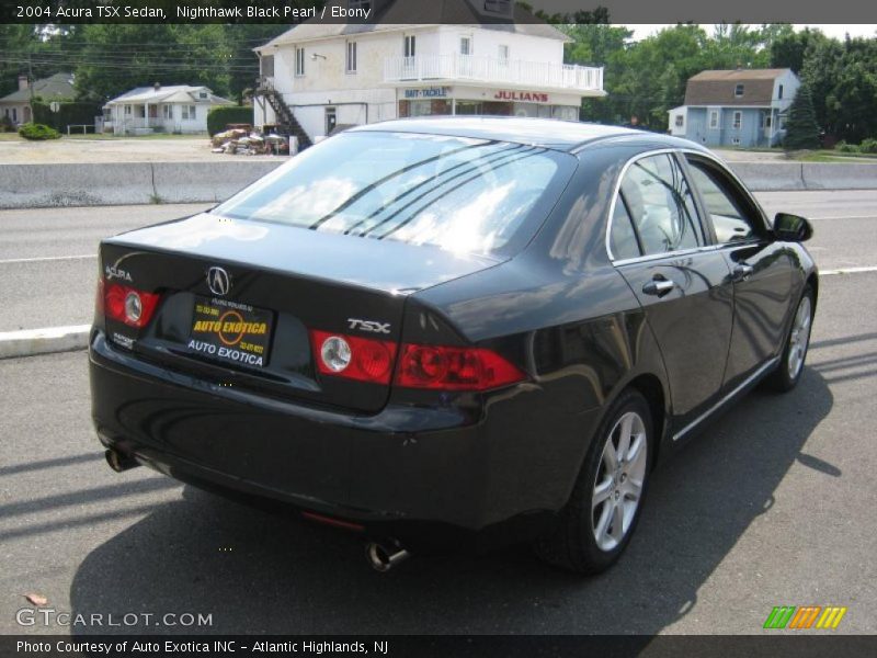 Nighthawk Black Pearl / Ebony 2004 Acura TSX Sedan