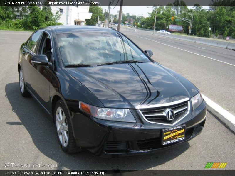 Nighthawk Black Pearl / Ebony 2004 Acura TSX Sedan