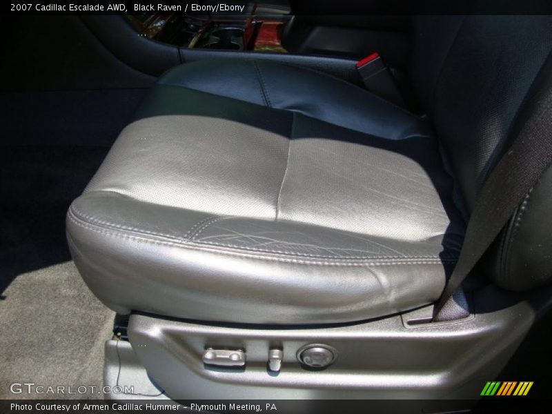 Black Raven / Ebony/Ebony 2007 Cadillac Escalade AWD