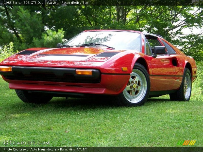 Rosso (Red) / Tan 1985 Ferrari 308 GTS Quattrovalvole