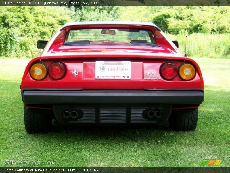 Rosso (Red) / Tan 1985 Ferrari 308 GTS Quattrovalvole