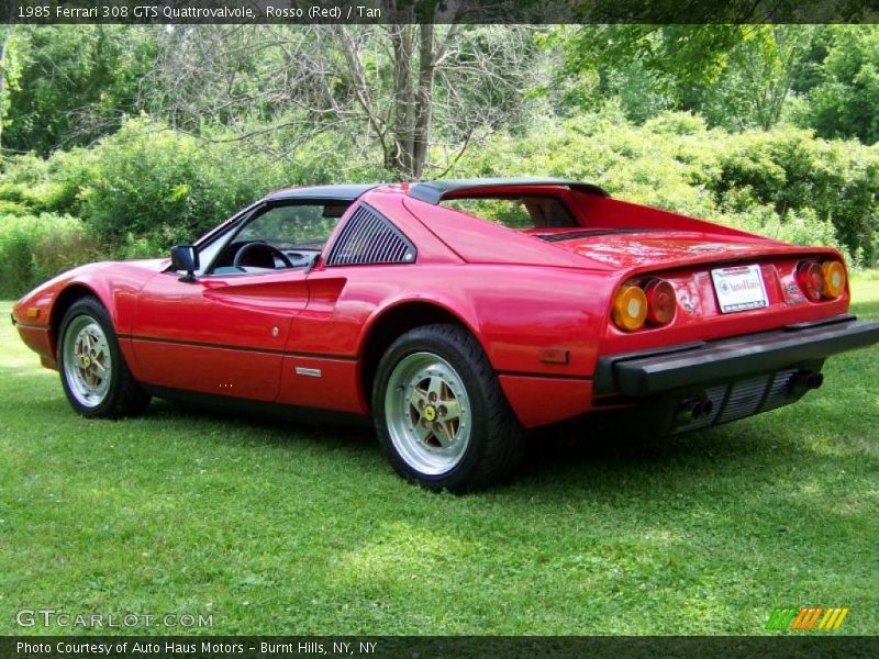 Rosso (Red) / Tan 1985 Ferrari 308 GTS Quattrovalvole
