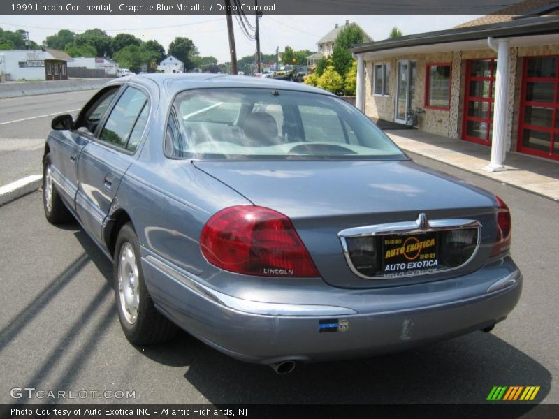 Graphite Blue Metallic / Deep Charcoal 1999 Lincoln Continental