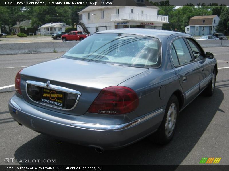 Graphite Blue Metallic / Deep Charcoal 1999 Lincoln Continental