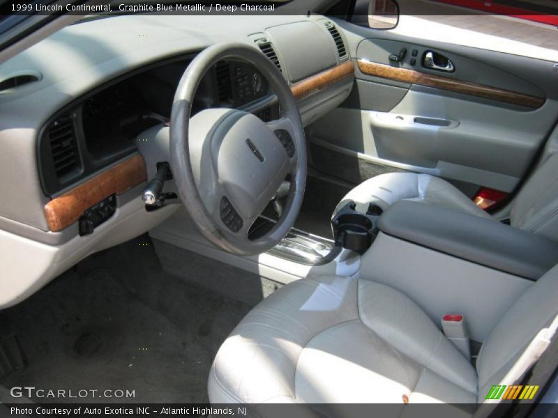 Graphite Blue Metallic / Deep Charcoal 1999 Lincoln Continental