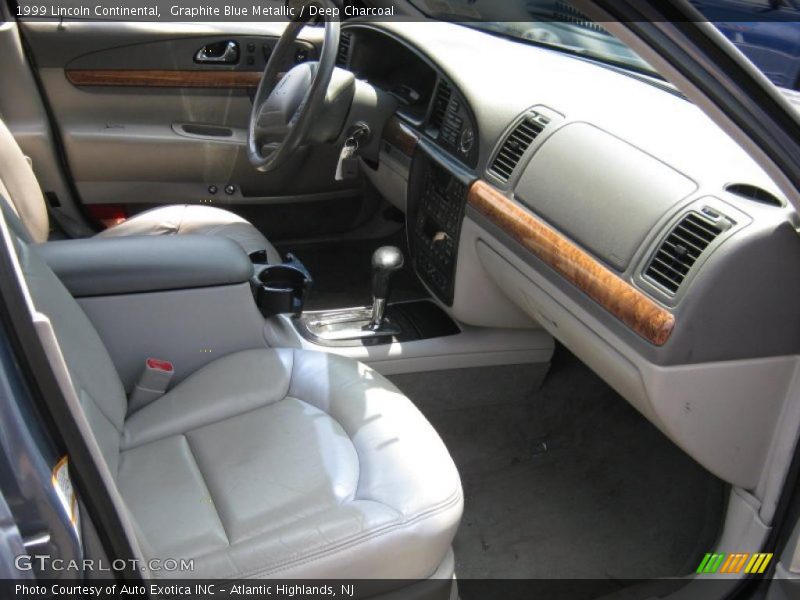 Graphite Blue Metallic / Deep Charcoal 1999 Lincoln Continental