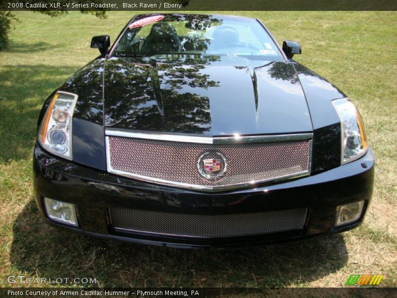 Black Raven / Ebony 2008 Cadillac XLR -V Series Roadster
