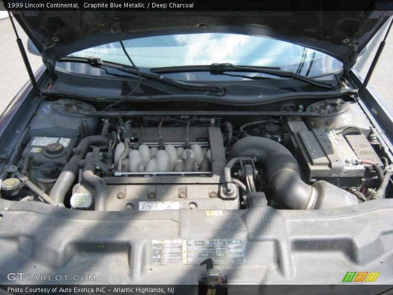 Graphite Blue Metallic / Deep Charcoal 1999 Lincoln Continental