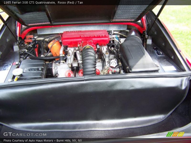 Rosso (Red) / Tan 1985 Ferrari 308 GTS Quattrovalvole