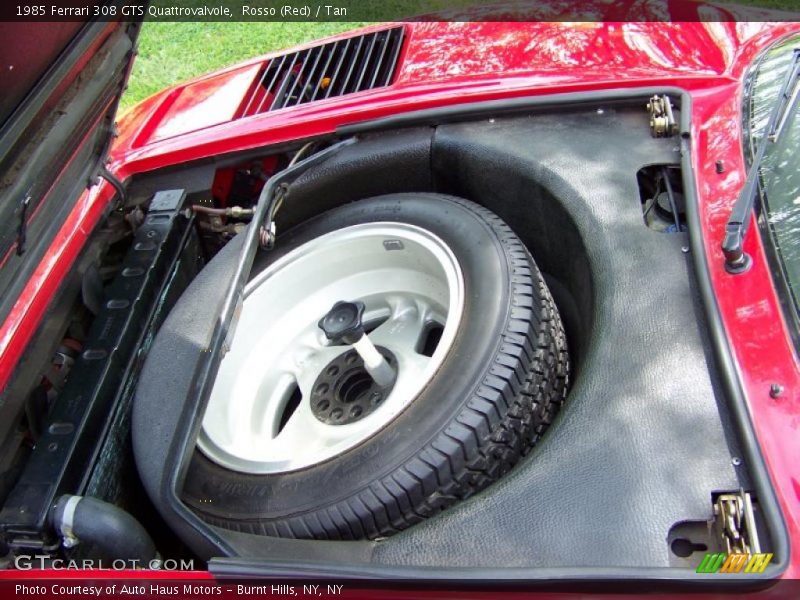 Rosso (Red) / Tan 1985 Ferrari 308 GTS Quattrovalvole