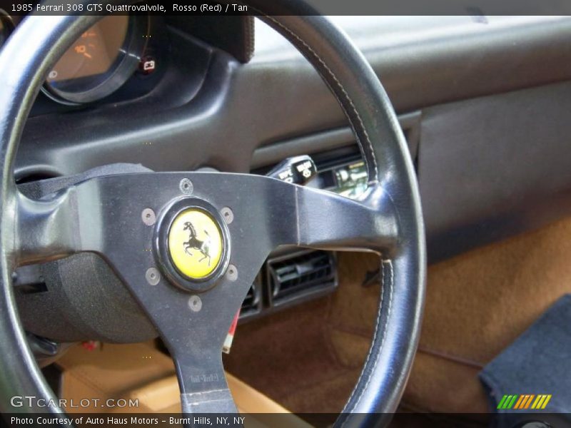 Rosso (Red) / Tan 1985 Ferrari 308 GTS Quattrovalvole