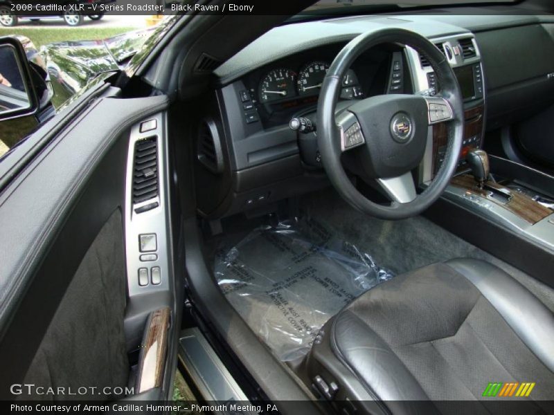 Black Raven / Ebony 2008 Cadillac XLR -V Series Roadster