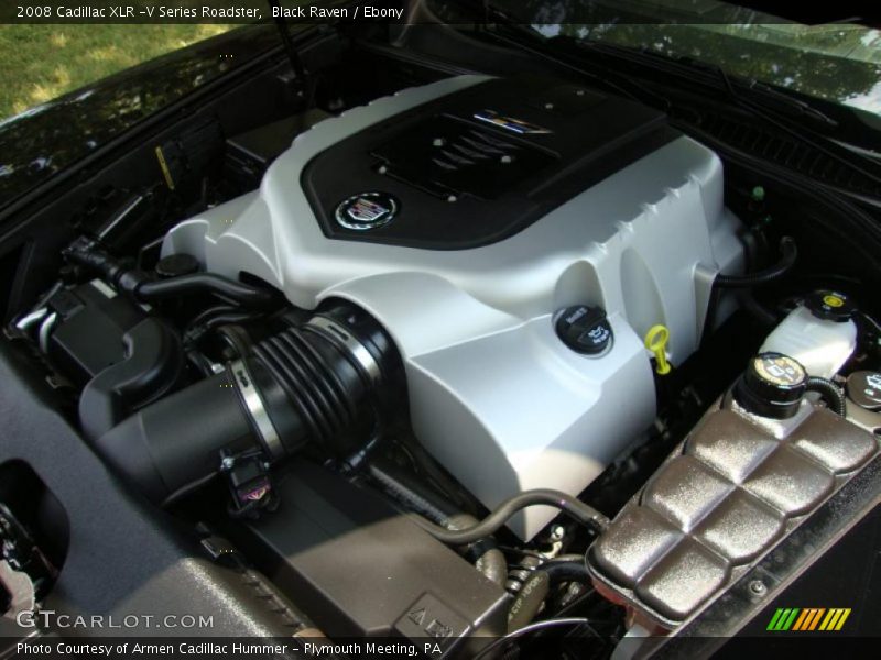 Black Raven / Ebony 2008 Cadillac XLR -V Series Roadster