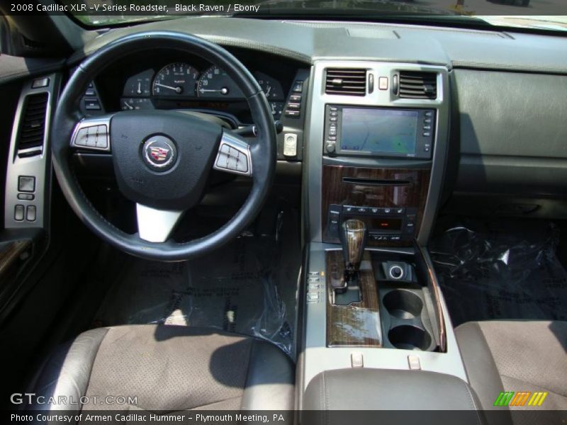 Black Raven / Ebony 2008 Cadillac XLR -V Series Roadster
