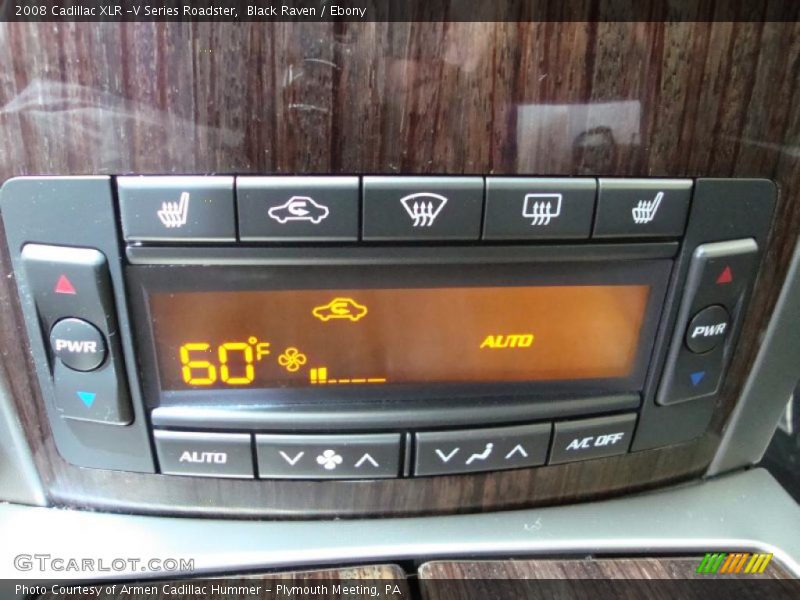 Black Raven / Ebony 2008 Cadillac XLR -V Series Roadster
