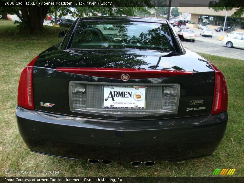 Black Raven / Ebony 2008 Cadillac XLR -V Series Roadster