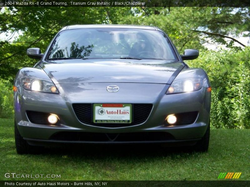 Titanium Gray Metallic / Black/Chapparal 2004 Mazda RX-8 Grand Touring