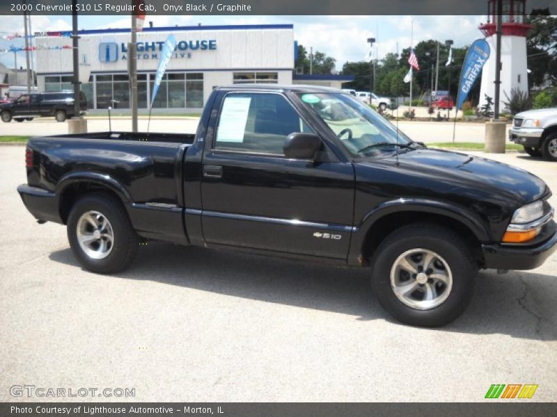 Onyx Black / Graphite 2000 Chevrolet S10 LS Regular Cab