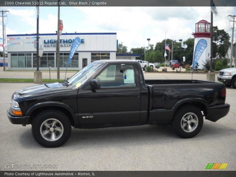 Onyx Black / Graphite 2000 Chevrolet S10 LS Regular Cab