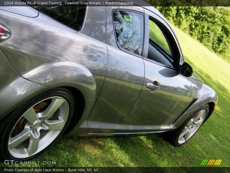 Titanium Gray Metallic / Black/Chapparal 2004 Mazda RX-8 Grand Touring