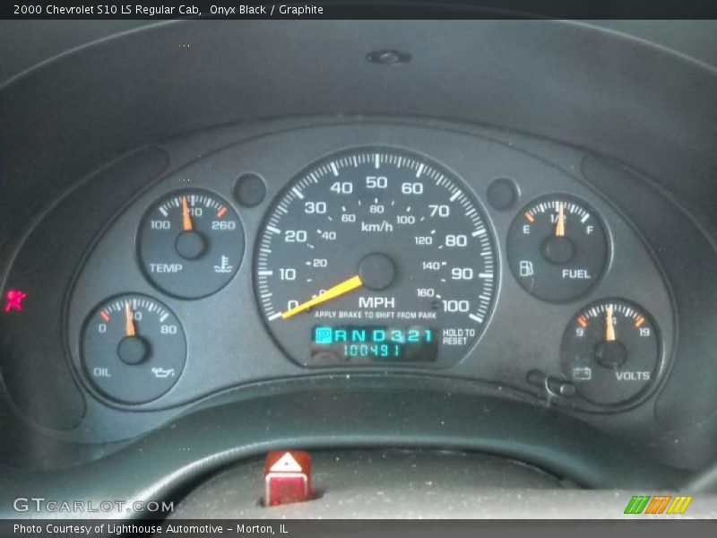 Onyx Black / Graphite 2000 Chevrolet S10 LS Regular Cab