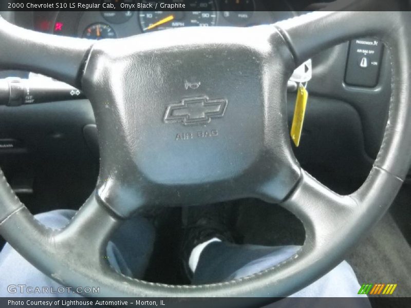 Onyx Black / Graphite 2000 Chevrolet S10 LS Regular Cab