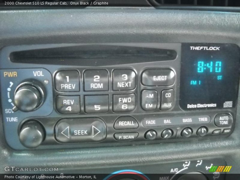 Onyx Black / Graphite 2000 Chevrolet S10 LS Regular Cab