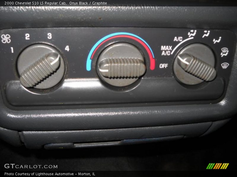 Onyx Black / Graphite 2000 Chevrolet S10 LS Regular Cab