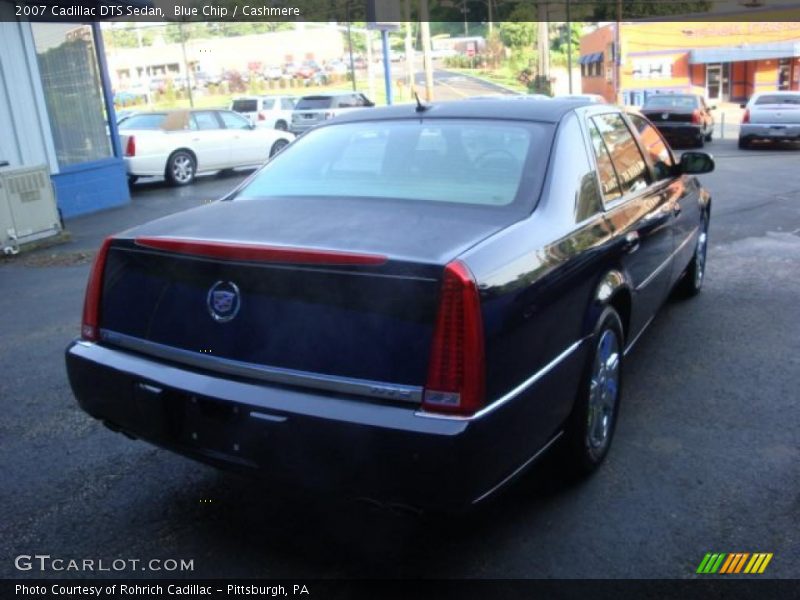 Blue Chip / Cashmere 2007 Cadillac DTS Sedan