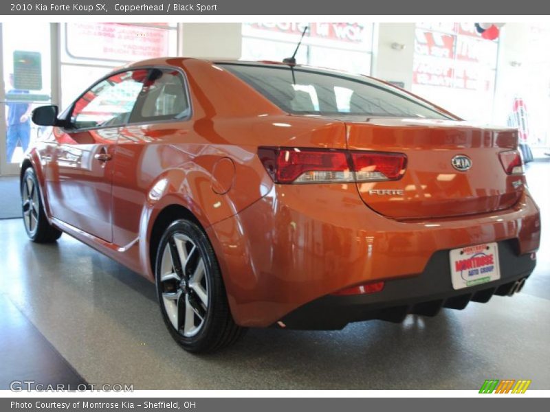 Copperhead / Black Sport 2010 Kia Forte Koup SX