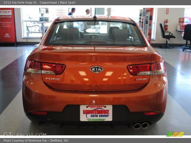 Copperhead / Black Sport 2010 Kia Forte Koup SX