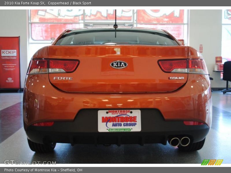 Copperhead / Black Sport 2010 Kia Forte Koup SX