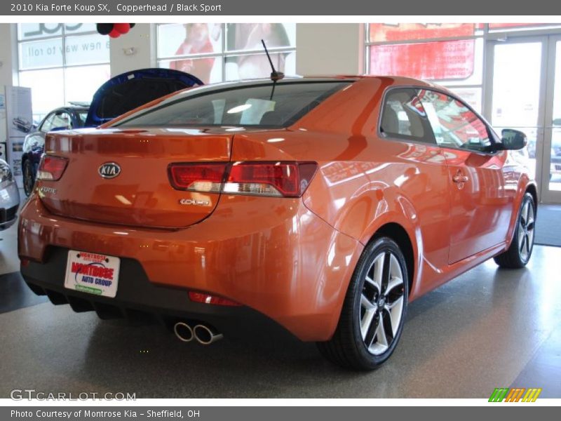 Copperhead / Black Sport 2010 Kia Forte Koup SX