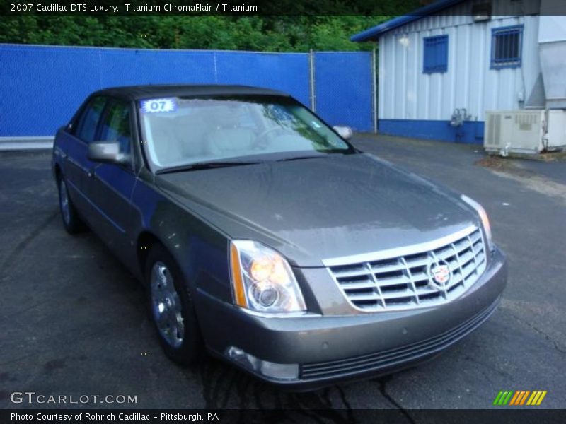 Titanium ChromaFlair / Titanium 2007 Cadillac DTS Luxury