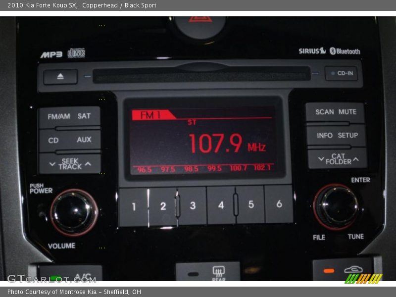 Copperhead / Black Sport 2010 Kia Forte Koup SX