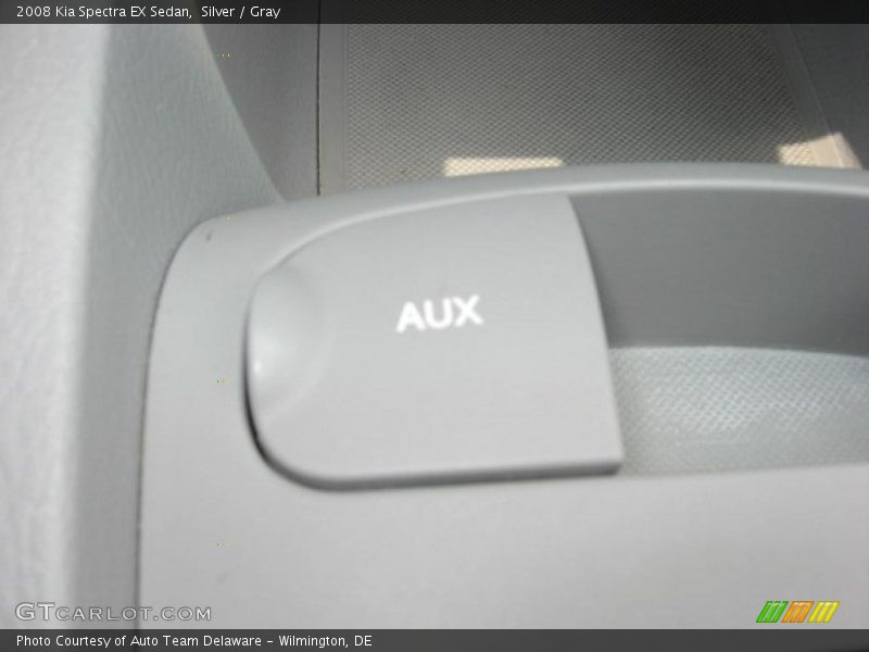 Silver / Gray 2008 Kia Spectra EX Sedan