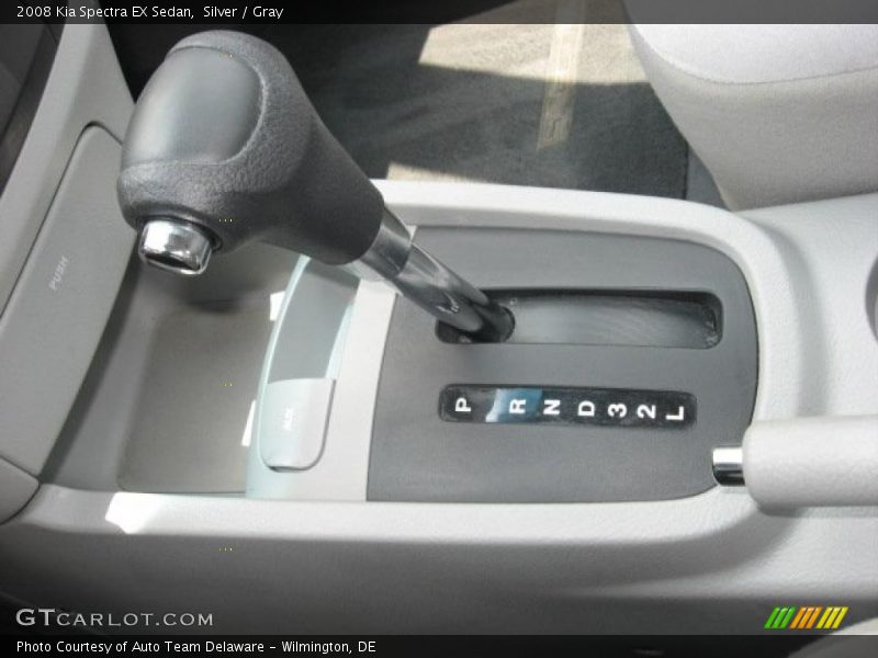 Silver / Gray 2008 Kia Spectra EX Sedan