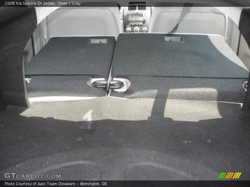 Silver / Gray 2008 Kia Spectra EX Sedan