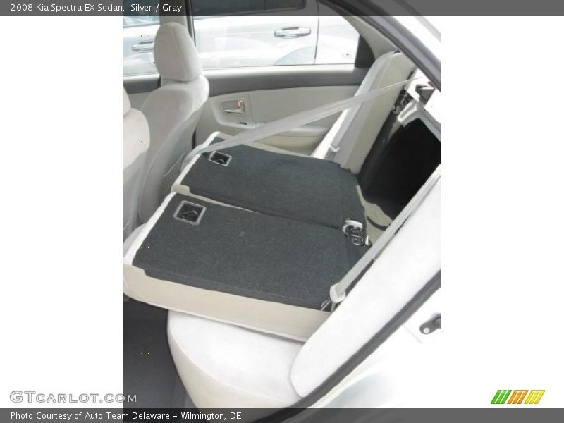 Silver / Gray 2008 Kia Spectra EX Sedan