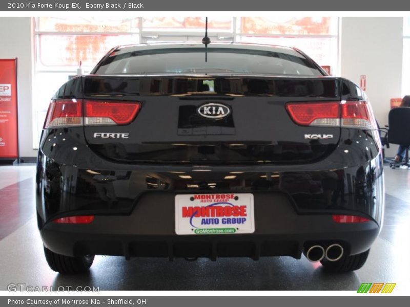 Ebony Black / Black 2010 Kia Forte Koup EX