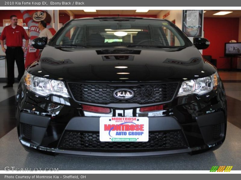 Ebony Black / Black 2010 Kia Forte Koup EX