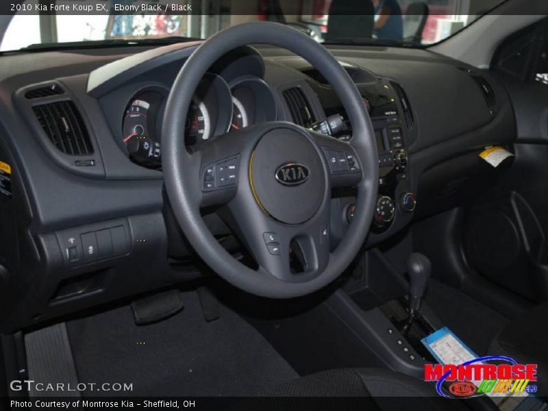Ebony Black / Black 2010 Kia Forte Koup EX