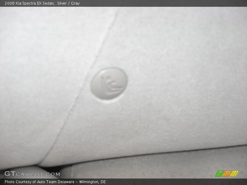 Silver / Gray 2008 Kia Spectra EX Sedan