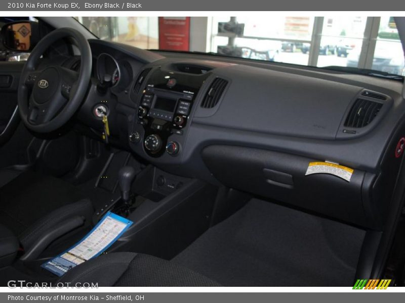 Ebony Black / Black 2010 Kia Forte Koup EX