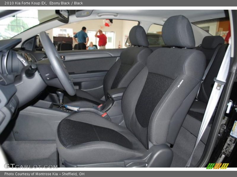 Ebony Black / Black 2010 Kia Forte Koup EX